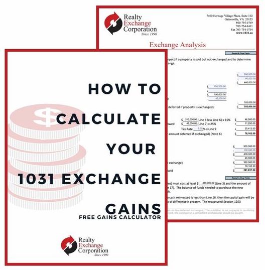 how to calculate your 1031 exchange gains